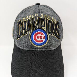 Authentic Collection Official Chicago Cubs 2016 World Series Championship Hat